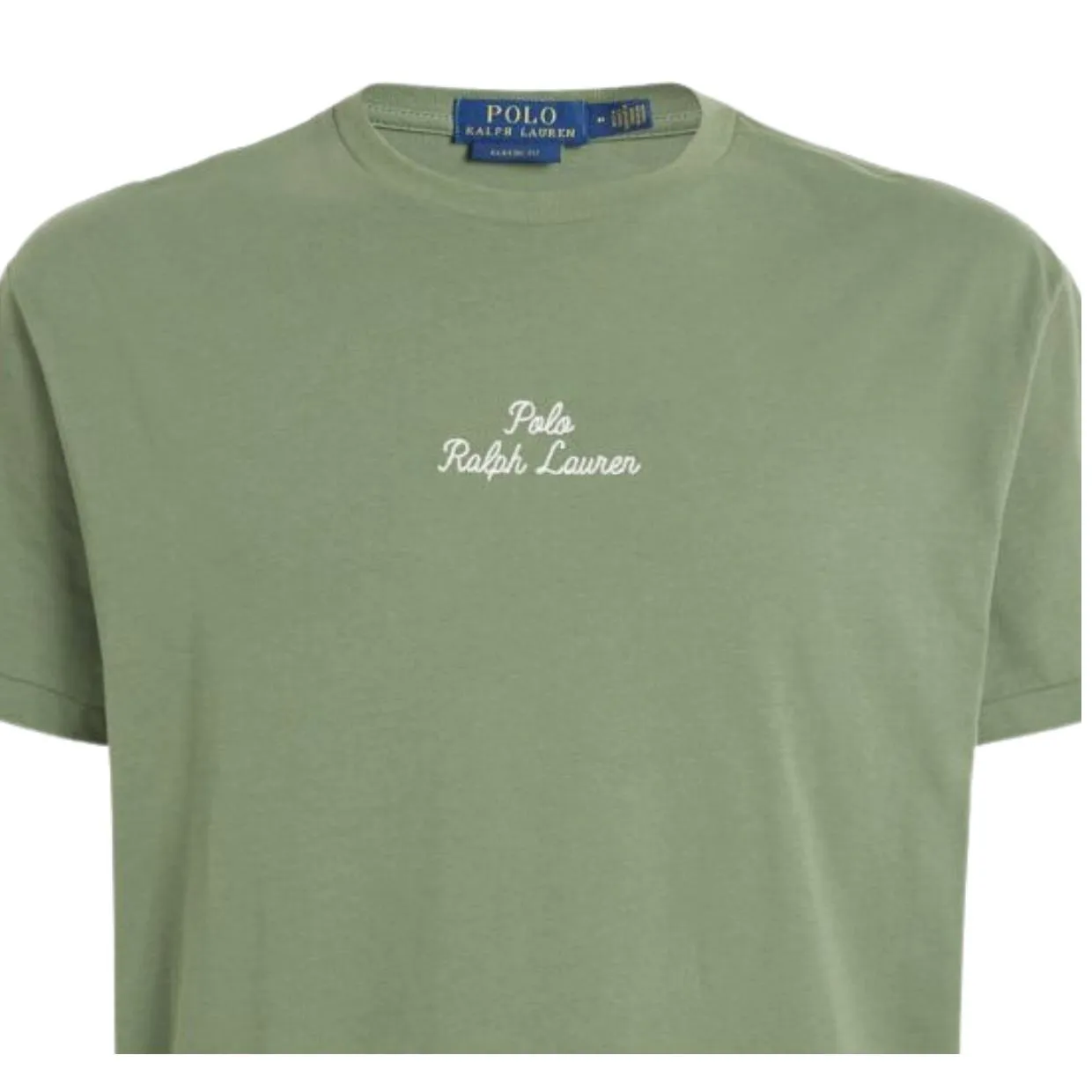 Polo Ralph Lauren Embroidered Logo Classic Fit Green T-Shirt