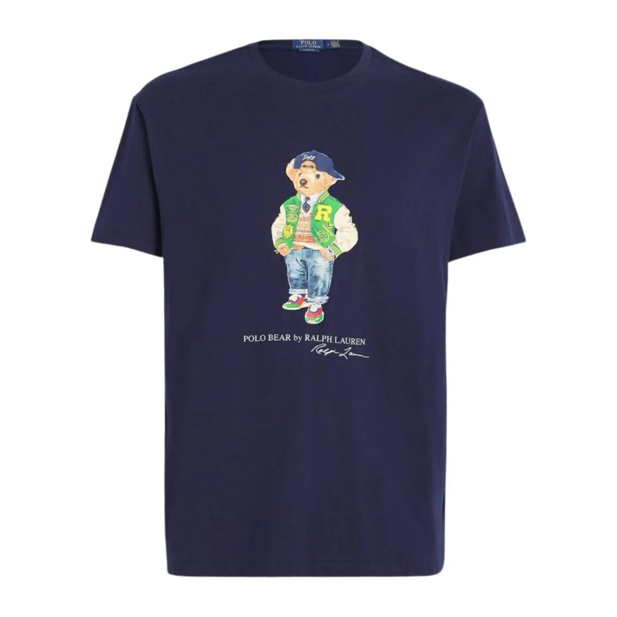 Polo Ralph Lauren Printed Polo Bear Navy T-Shirt