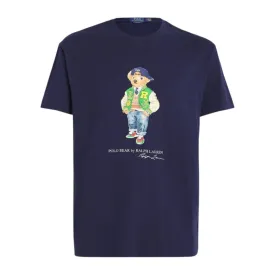 Polo Ralph Lauren Printed Polo Bear Navy T-Shirt