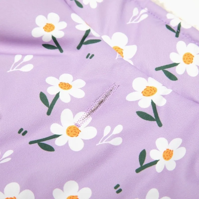 Purple Daisy Reversible Cozy Fleece Vest™