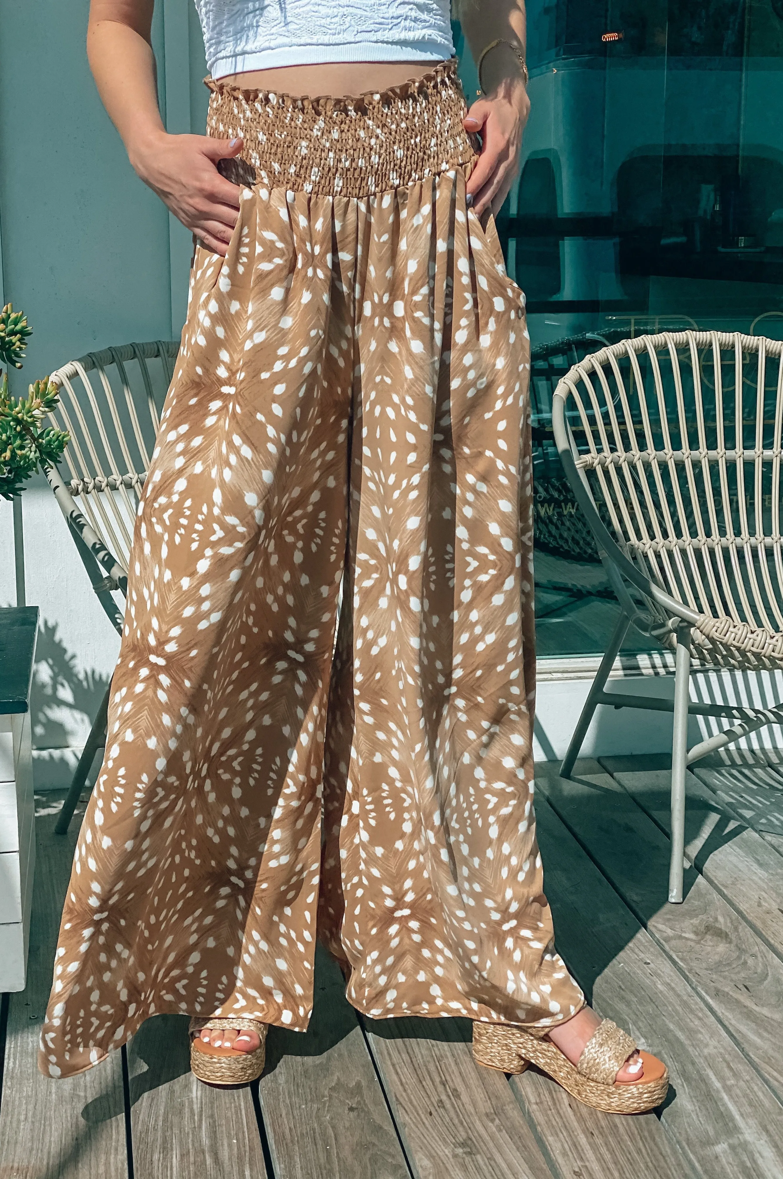 Sandy Toes Maxi Pants