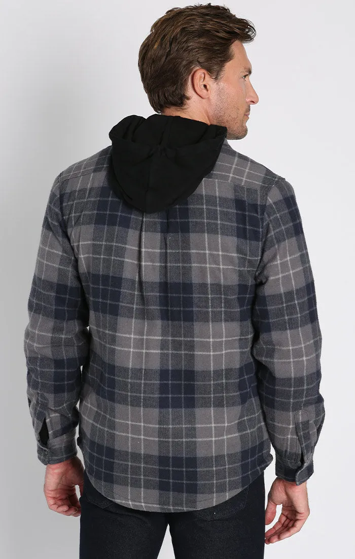 Sherpa Lined Brushed Flannel