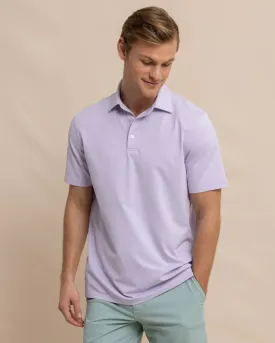 Southern Tide Men's Short Sleeve Brreeze Performance Polo / Heather Orchid Petal