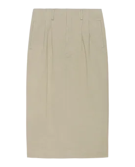 The Pleated Column Skirt. -- Desert Fatigue