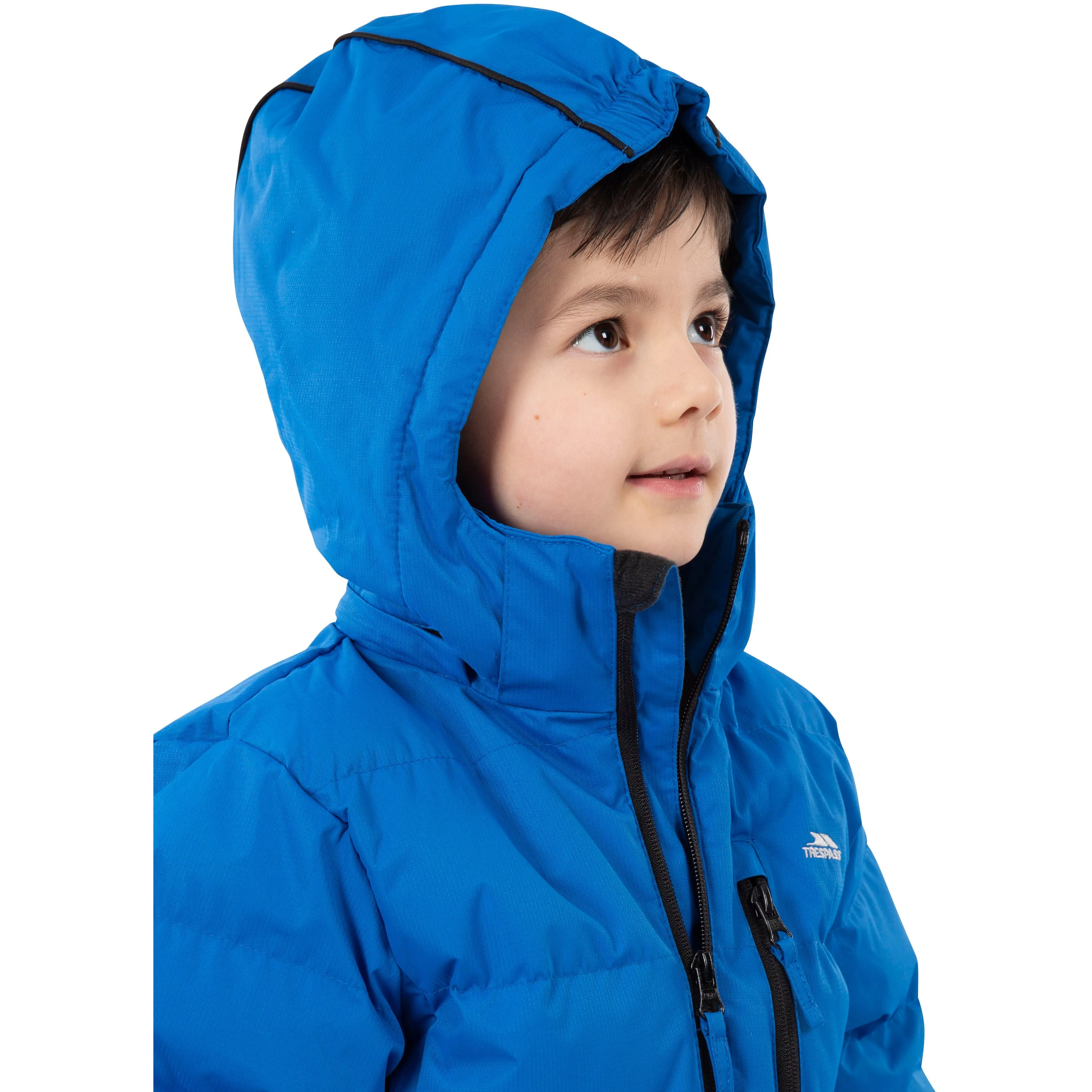 Tuff Boys Padded Casual Jacket in Blue