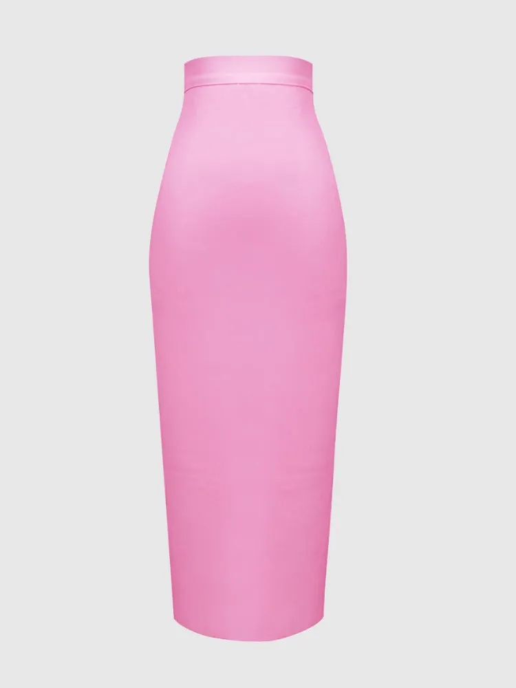 Women's Elegant Elastic Bandage Pencil Skirt