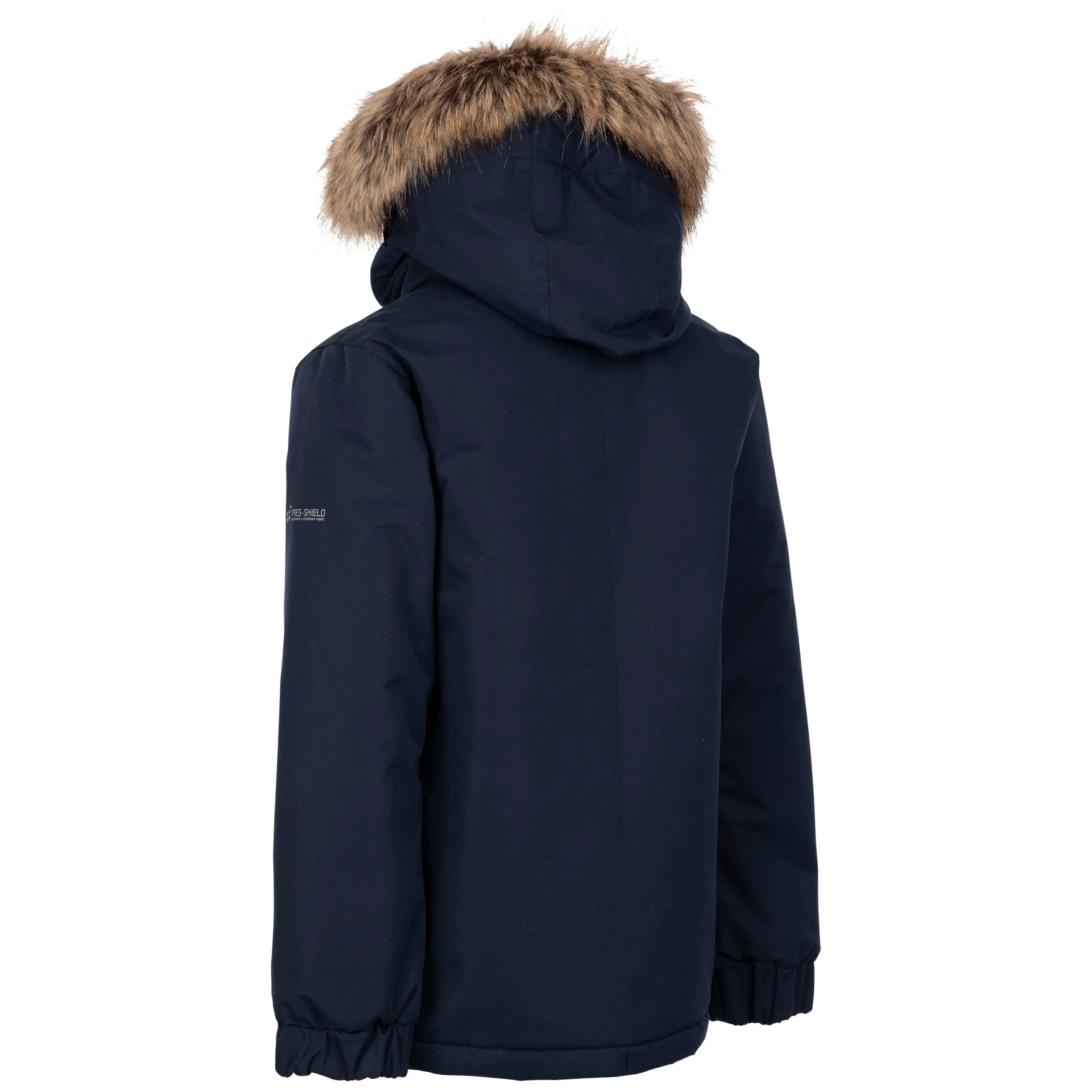 Wyald Kids Casual Waterproof Padded Jacket in Navy